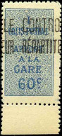 Algérie Colis Postaux  N°7C  60c Bleu Bdf Qualité:** - Postpaketten