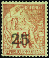 Madagascar  N°3 25 Sur 40c Rouge-orange Qualité:(*) - Altri & Non Classificati