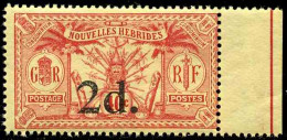 Nouvelles Hébrides  N°69 2d Sur 40c Sans Filigrane Bdf Qualité:** - Andere & Zonder Classificatie