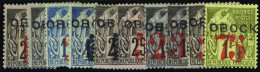 Obock  N°21/30  10 Valeurs Qualité:* - Andere & Zonder Classificatie