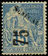 Sénégal  N°6 75 Sur 15c Bleu Qualité:* - Andere & Zonder Classificatie