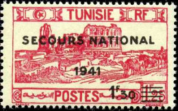 Tunisie  N°228b  Non émis Surcharge Noire Au Lieu De Bleue Qualité:** - Autres & Non Classés