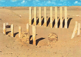 YÉMEN - Marib - Ruines De La Grande Temple De La Reine De Saba - Colorisé - Carte Postale - Yémen