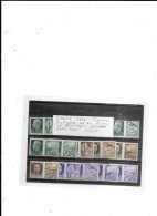 ITALIE 1942 TIMBRES DE PROPAGANDE DE LA GUERRE ET PATRIOTIQUE 12 VALEURS RARE - Kriegspropaganda