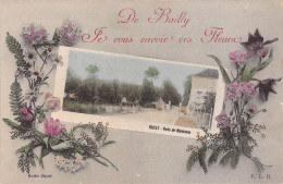 FRANCE - De Bailly Je Vous Envoie Ces Fleurs - Bailly Porte De Maintenon - Carte Postale Ancienne - Other & Unclassified