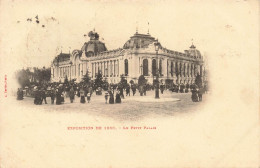 FRANCE - Paris - Exposition De 1900 - Vue Sur Le Petit Palais - Animé - Carte Postale Ancienne - Expositions