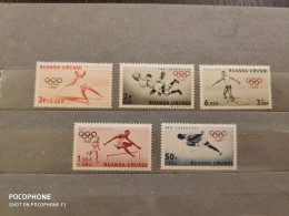 1960	Rwanda	Sport (F64) - Unused Stamps