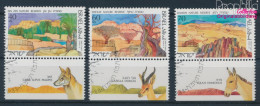 Israel 1099-1101 Mit Tab (kompl.Ausg.) Gestempelt 1988 Naturschutzgebiete (10253535 - Oblitérés (avec Tabs)