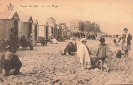 BELGIQUE - Heyst Sur Mer - Vue Sur La Plage - Animé - Carte Postale Ancienne - Heist