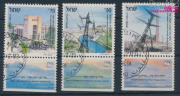 Israel 1192-1194 Mit Tab (kompl.Ausg.) Gestempelt 1991 Elektrizitätserzeugung (10253490 - Used Stamps (with Tabs)