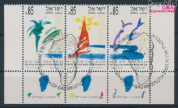 Israel 1214-1216 Mit Tab (kompl.Ausg.) Dreierstreifen Gestempelt 1992 See Genezareth (10253474 - Gebraucht (mit Tabs)