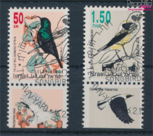 Israel 1257-1258 Mit Tab (kompl.Ausg.) Gestempelt 1993 Singvögel (10253451 - Oblitérés (avec Tabs)