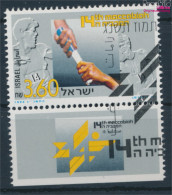 Israel 1270 Mit Tab (kompl.Ausg.) Gestempelt 1993 Makkabiade (10253444 - Gebruikt (met Tabs)