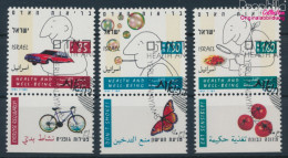 Israel 1291-1293 Mit Tab (kompl.Ausg.) Gestempelt 1994 Gesundheitsvorsorge (10253430 - Usados (con Tab)