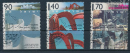 Israel 1321-1323 Mit Tab (kompl.Ausg.) Gestempelt 1995 Monumentalskulpturen (10253411 - Used Stamps (with Tabs)