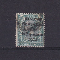 IRELAND 1922, SG #6, Overprint On British Stamp, Used - Usati