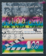 Israel 1354 Mit Tab (kompl.Ausg.) Gestempelt 1995 Jüdische Filmschauspieler (10253387 - Oblitérés (avec Tabs)