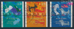 Israel 1411-1413 Mit Tab (kompl.Ausg.) Gestempelt 1996 Koexistenz Von Mensch Und Tier (10253370 - Usados (con Tab)