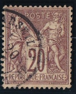 France N°67 - Oblitéré - TB - 1876-1878 Sage (Type I)