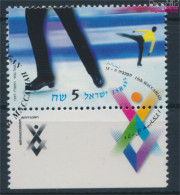 Israel 1430 Mit Tab (kompl.Ausg.) Gestempelt 1997 Makkabiade (10253359 - Gebraucht (mit Tabs)