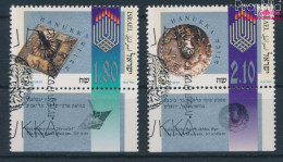 Israel 1444-1445 Mit Tab (kompl.Ausg.) Gestempelt 1997 Chanukka (10253351 - Gebraucht (mit Tabs)