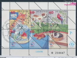 Israel 1474-1479 Mit Tab (kompl.Ausg.) Kleinbogen Gestempelt 1998 Briefmarkenausstellung (10253336 - Usati (con Tab)