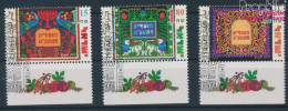 Israel 1487-1489 Mit Tab (kompl.Ausg.) Gestempelt 1998 Jüdische Festtage (10253331 - Used Stamps (with Tabs)