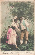 FANTAISIES - Couple - Colorisé - Carte Postale Ancienne - Otros & Sin Clasificación