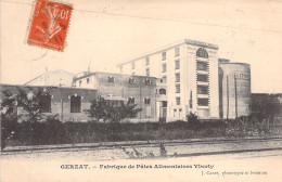 FRANCE - Gerzat - Fabrique De Pates Alimentaires Yberty - Usine - Carte Postale Ancienne - Autres & Non Classés