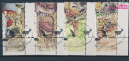 Israel 1612-1615 Mit Tab (kompl.Ausg.) Gestempelt 2001 Bedrohte Tierarten (10253285 - Gebruikt (met Tabs)