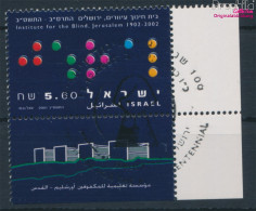 Israel 1645 Mit Tab (kompl.Ausg.) Gestempelt 2001 100 Jahre Blindeninstitut (10253271 - Used Stamps (with Tabs)