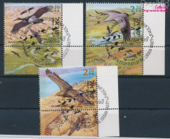 Israel 1697A-1699A Mit Tab (kompl.Ausg.) Gestempelt 2002 Vögel Des Jordantales (10253257 - Used Stamps (with Tabs)