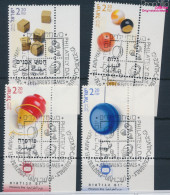 Israel 1702-1705 Mit Tab (kompl.Ausg.) Gestempelt 2002 Tag Der Briefmarke (10253255 - Usados (con Tab)