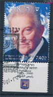 Israel 1854 Mit Tab (kompl.Ausg.) Gestempelt 2006 Ezer Weizman (10253787 - Oblitérés (avec Tabs)