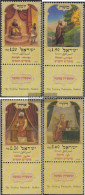 Israel 1528-1531 With Tab (complete Issue) Unmounted Mint / Never Hinged 1999 Jewish Holidays - Unused Stamps (with Tabs)