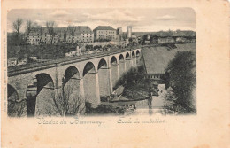 LUXEMBOURG - Vue Sur Viaduc Du Bisserweg - Ecole De Natation - Carte Postale Ancienne - Lussemburgo - Città