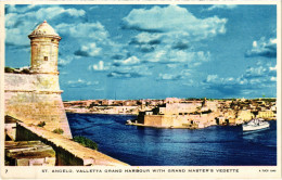 CPM AK St Angelo, Valletta Grand Harbour, Grand Master's Vedette MALTA (1260681) - Malte