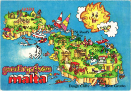 CPM AK Souvenir MALTA (1260796) - Malte