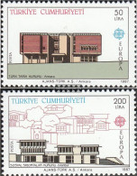 Turkey 2777-2778 (complete Issue) Unmounted Mint / Never Hinged 1987 Architecture - Nuovi