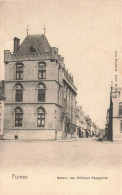 BELGIQUE - Furnes - Maison Des Officiers Espagnols - Carte Postale Ancienne - Otros & Sin Clasificación