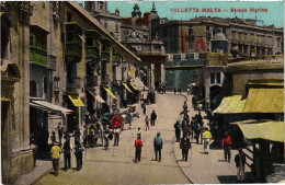 CPA AK Valletta Strada Marina MALTA (1260374) - Malte