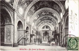 CPA AK St John's Church MALTA (1260384) - Malte