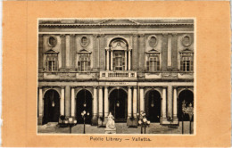 CPA AK Valletta Public Library MALTA (1260453) - Malte