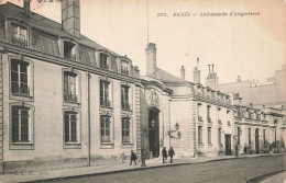 FRANCE - Paris - Ambassade D'Angleterre - Carte Postale Ancienne - Andere Monumenten, Gebouwen
