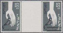 Israel 282ZS Between Steg Couple (complete Issue) Unmounted Mint / Never Hinged 1963 Fight Against The Hunger - Unused Stamps (without Tabs)