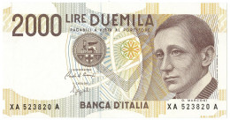 2000 LIRE B. D'ITALIA GUGLIELMO MARCONI SERIE SOSTITUTIVA XA 12/11/1993 FDS - Altri & Non Classificati