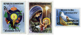 33496 MNH DOMINICANA 1974 NAVIDAD - Dominicaine (République)