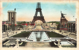 FRANCE - Paris - Vue D'ensemble Du Trocadero - Colorisé - Carte Postale - Autres Monuments, édifices