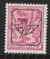 België Blauwe Gom Nr.  812 - Typos 1951-80 (Ziffer Auf Löwe)