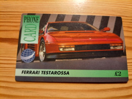 Prepaid Phonecard United Kingdom, International Phonecard - Ferrari - [ 8] Firmeneigene Ausgaben